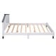 preview thumbnail 6 of 11, Full Size Wood Platform Bed with House-Shaped Headboard