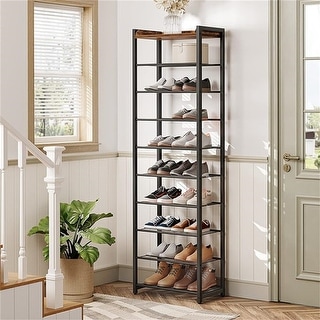 10 Tier Shoe Rack - 11.8
