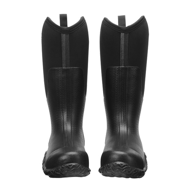 Men\'s Waterproof Rain Boots Deck Shoes Anti-Slip Fishing Work Boots LIJCC Men main image 2