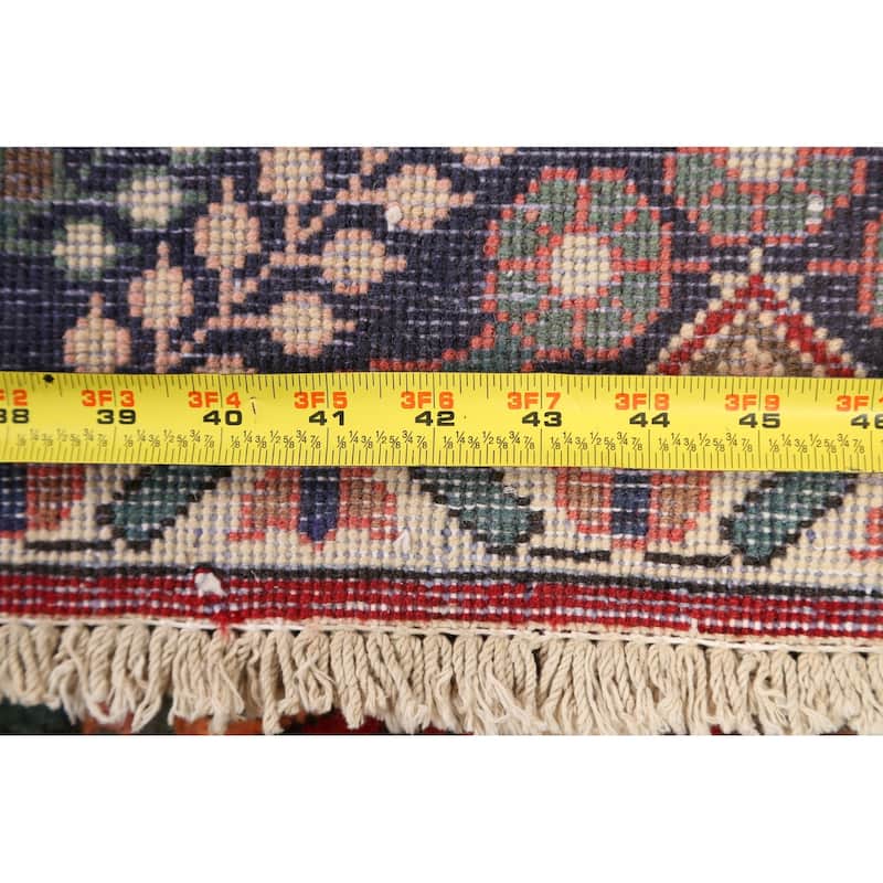 Vegetable Dye Bakhtiari Persian Area Rug Hand-knotted Wool Carpet - 3'9" x 4'6"