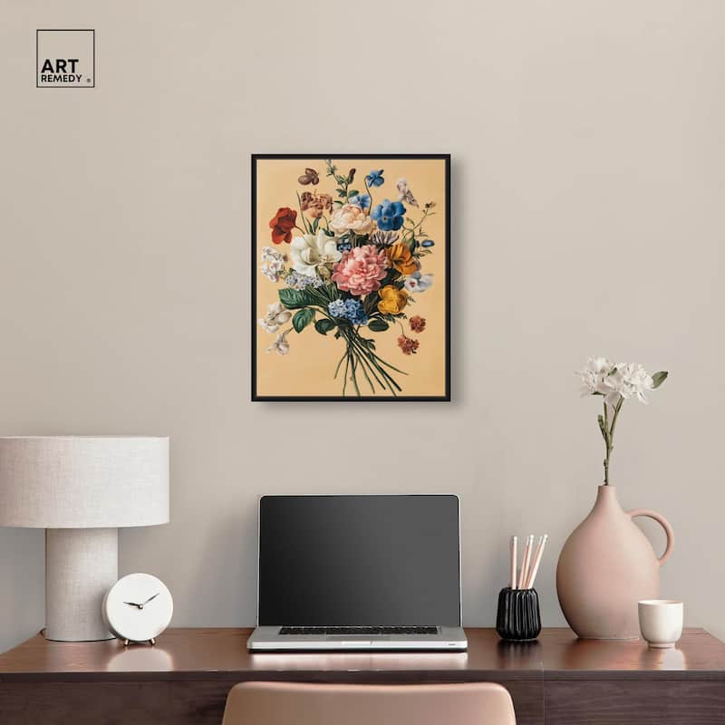 Floral Fiesta Canvas by Art Remedy