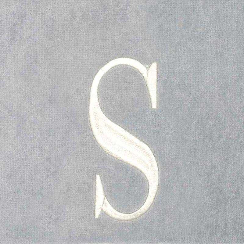 Avanti Linens GRY/IVR Monogram 5-Piece Towel Set