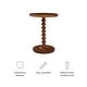 preview thumbnail 11 of 37, Linon Kallie Round Spindle Accent Table
