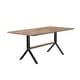 preview thumbnail 3 of 5, Havenside Home Shenley Contemporary Natural Wood Dining Table