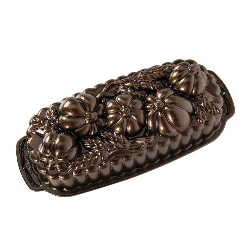 Nordic Ware Wheat & Pumpkin Pan - Brown