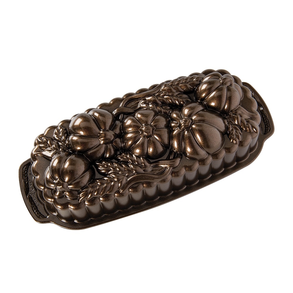 Nordic Ware Wheat & Pumpkin Pan - Brown