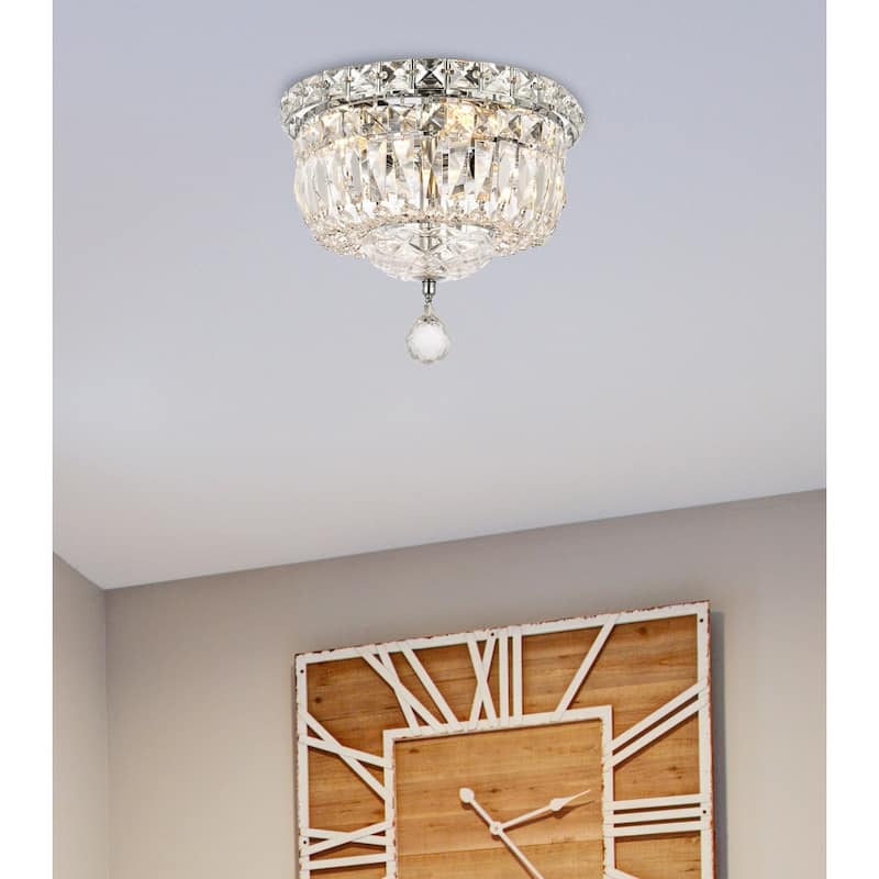 Noah 4-light 10-inch Flush-Mount Chandelier - 10 Inch