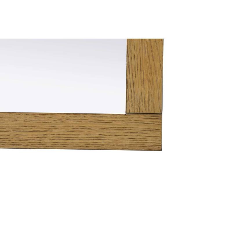 Solene Wooden Square Mirror 36 x 36 - 36" x 36"