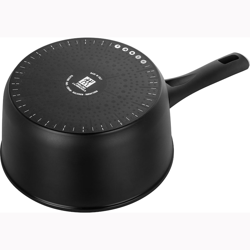 ZWILLING Madura Plus Forged Aluminum Nonstick Saucepan with Lid - Black