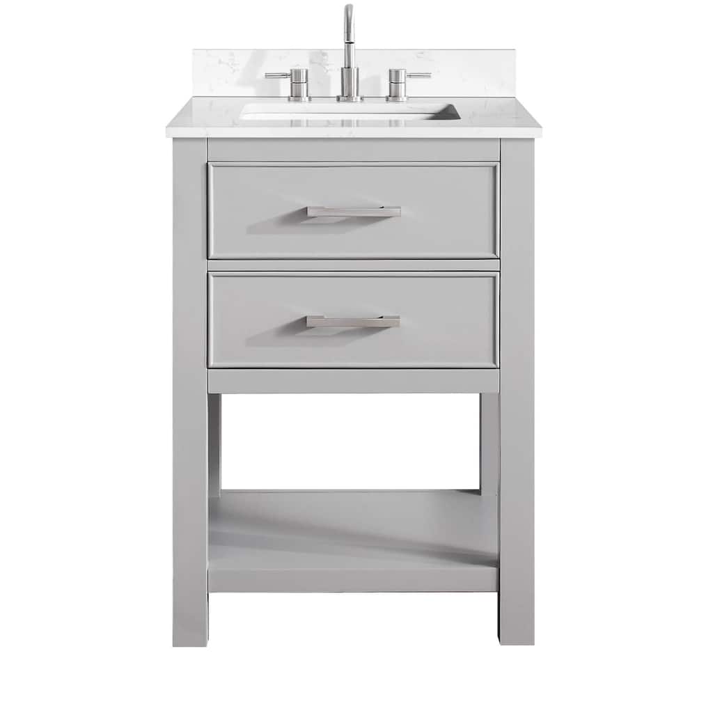 Avanity BROOKS-VS25-E Brooks 25" Free Standing Single Basin Vanity Set