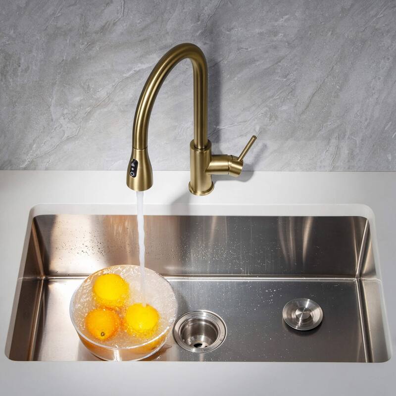 Single Handle Pull Down Kitchen Faucet