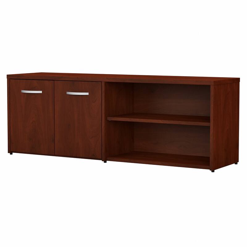 Studio C Low Storage Cabinet with Doors by Bush Business Furniture