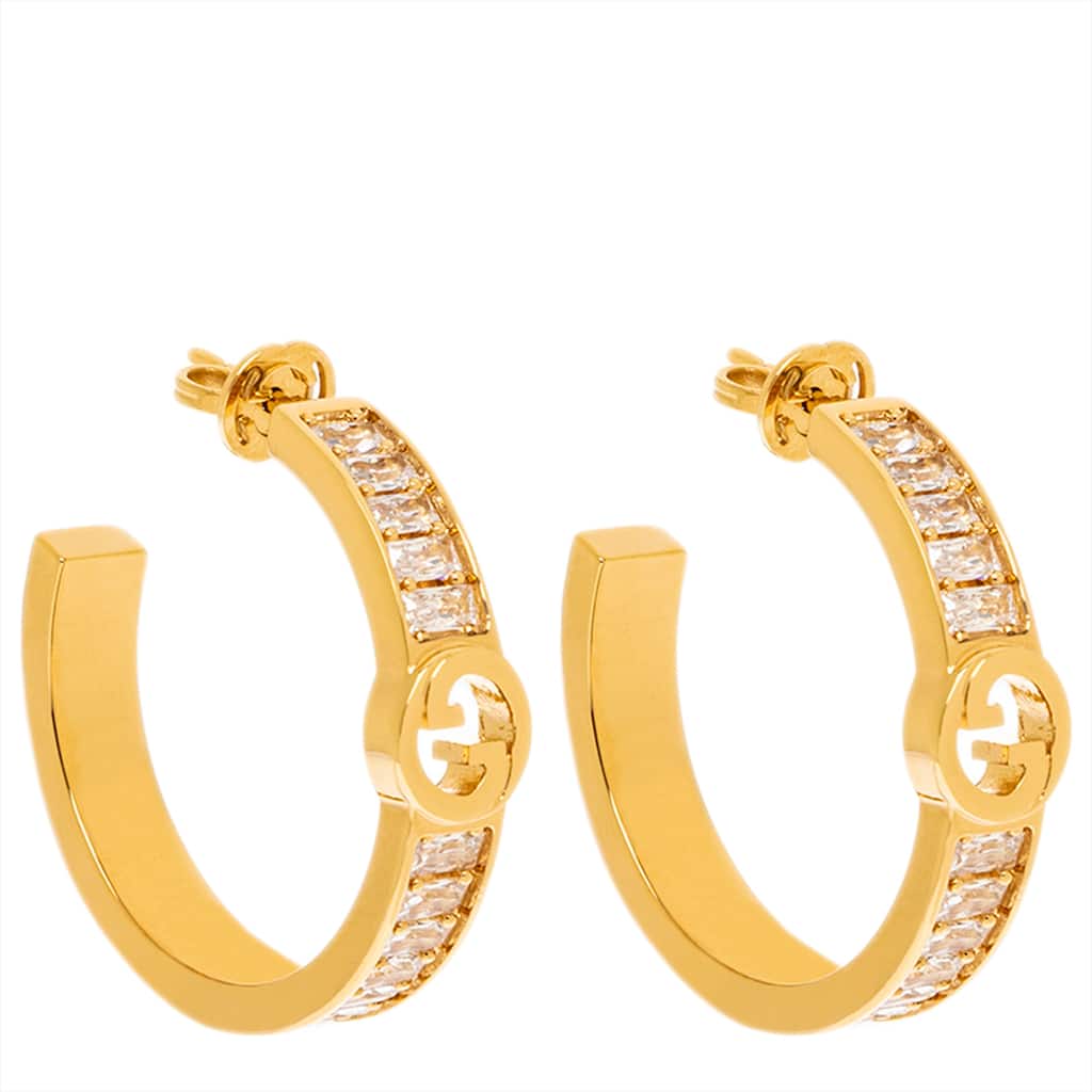 Gucci Blondie Crystal Earrings