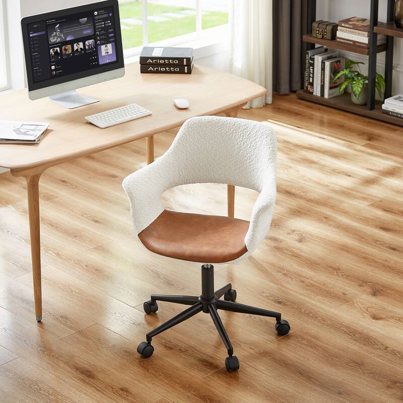 Art Leon Adjustable and Swivel Home Office Desk Chair