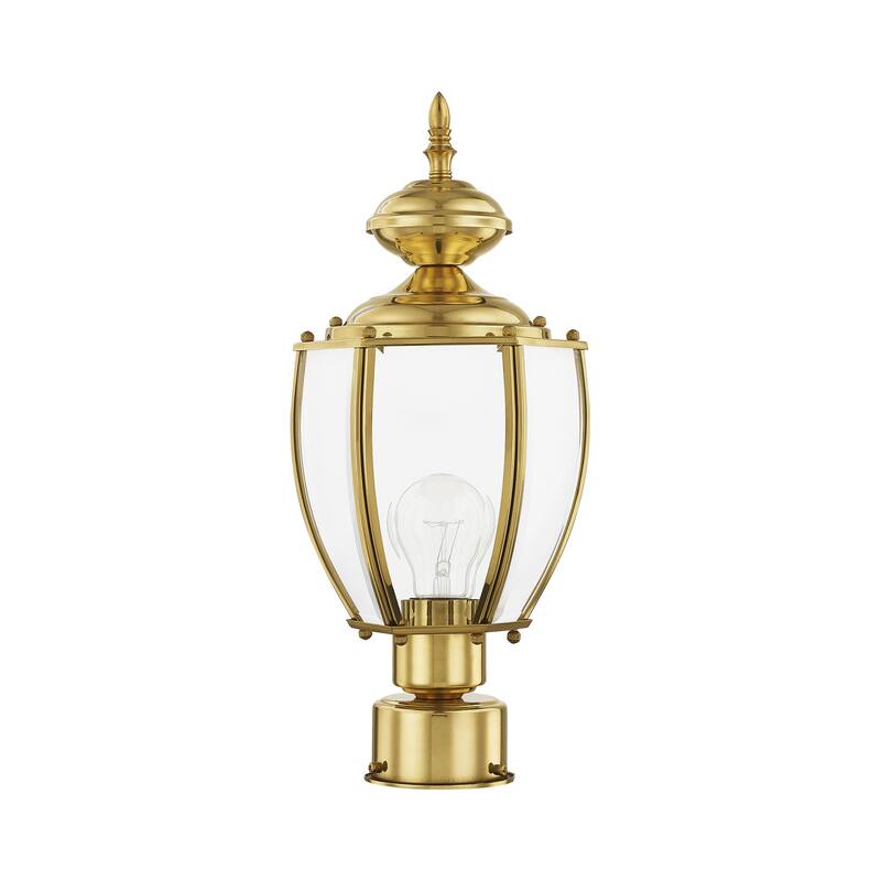 Livex Lighting Outdoor Basics Single Light 15-3/4" High Outdoor Post