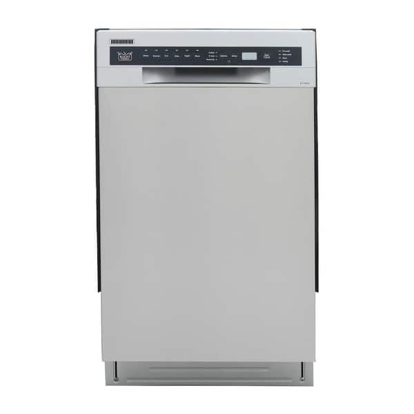 22 Inch Wide 6 Place Setting Energy Star Countertop Full Console Dishwasher  with LED Display