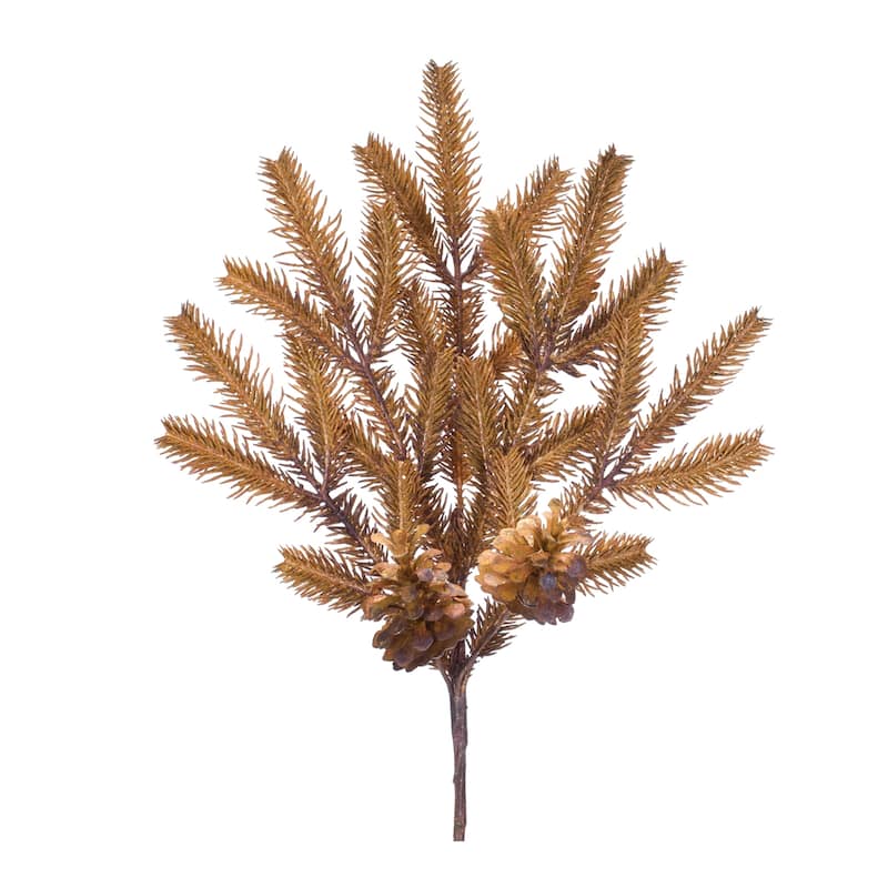 Pine Spray (Set of 12) - Copper