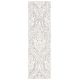 preview thumbnail 28 of 53, SAFAVIEH Handmade Abstract Katie Modern Wool Rug 2'3" x 8' Runner - Ivory/Grey - Runner