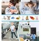 preview thumbnail 3 of 4, DolliBu Huggable Blue Narwhal Stuffed Animal with Soccer Ball Plush - 11.75 inches