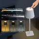 preview thumbnail 10 of 30, C Cattleya 4-Pack LED Cordless 3CCT Dimmable Portable Table Lamps