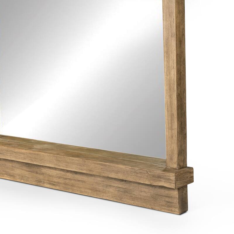 Meridith Wall Mirror-Distressed Light Pine - 42W x 4D x 50H