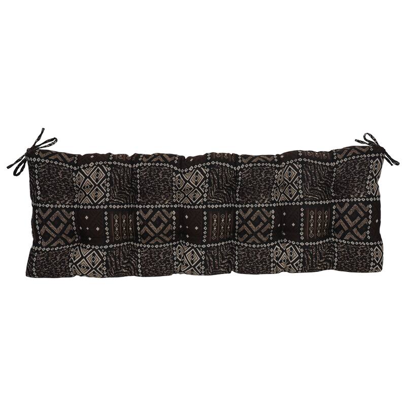Tufted Tapestry Bench Cushion (Multiple Widths)
