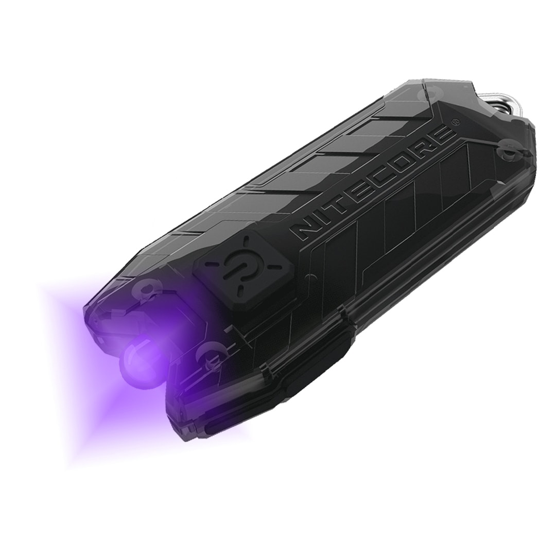 NITECORE TUBE UV 500nm USB Rechargeable Ultraviolet Keychain Light