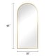 preview thumbnail 31 of 35, Modern Arched Dressing Mirror Full-length Floor Mirror with Standing