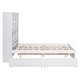 preview thumbnail 7 of 22, Cottage Style Full Size Platform Bed with 4 Drawers Under-Bed,Headboard with Multiple Storage Shelves