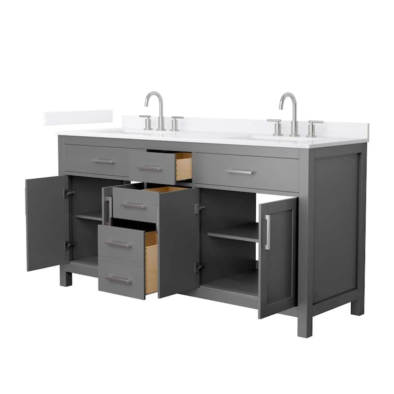 Wyndham Collection WCG2424-66D-QTZ-US3MXX Beckett 66" Free Standing