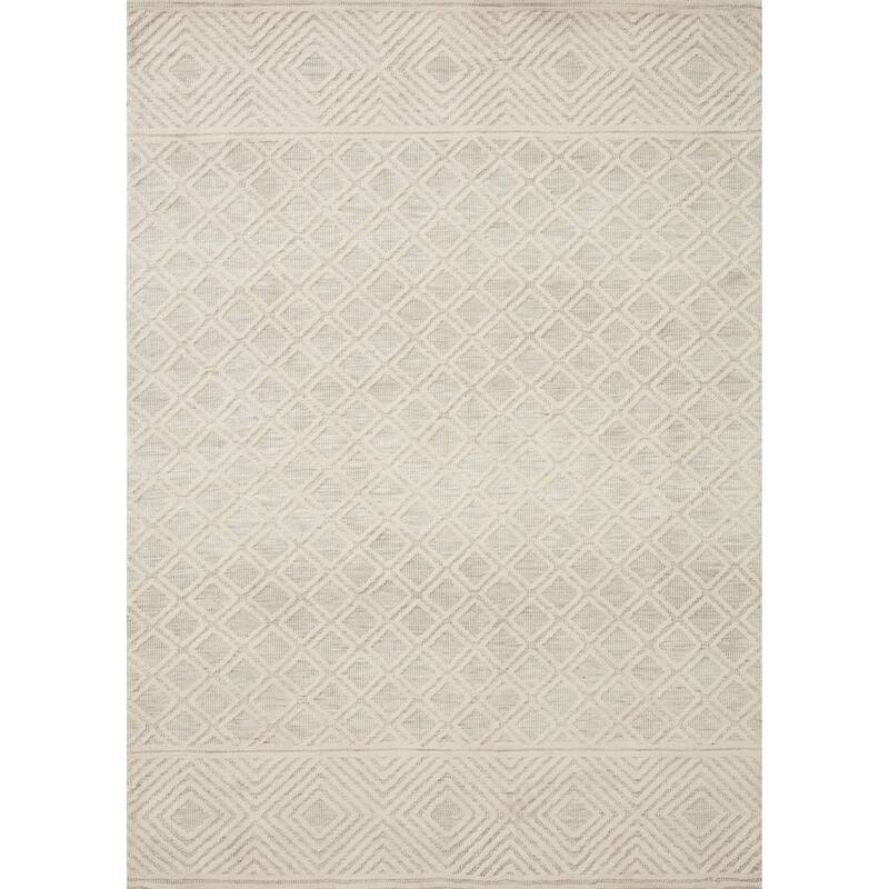 Alexander Home Hudson Modern Diamond India Area Rug