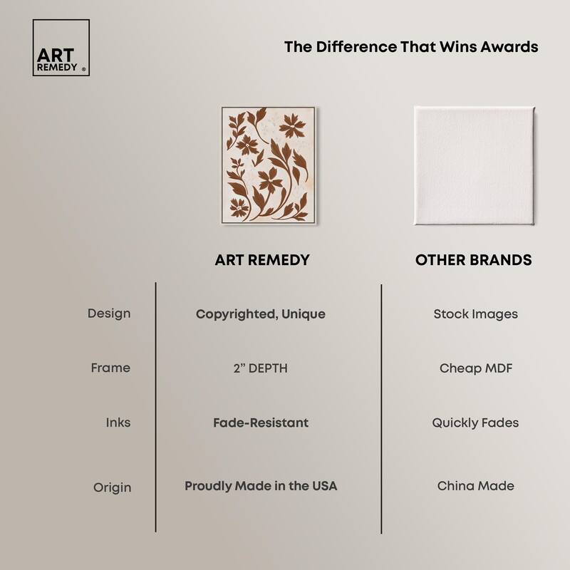 Sepia Sepal II Canvas by Art Remedy