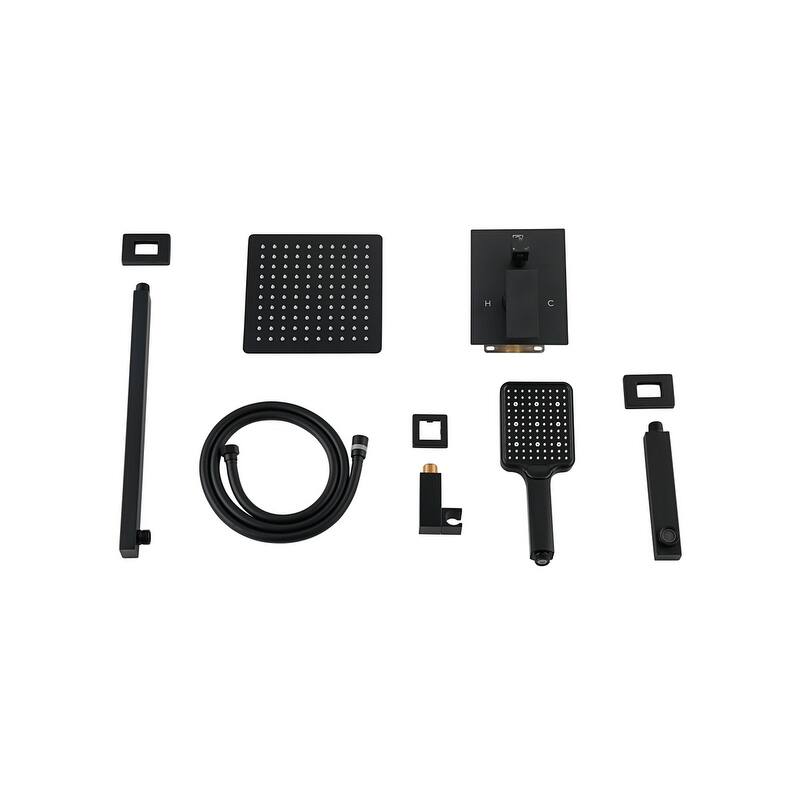 Indigo Home Complete Shower and Tub Faucet with Rough-in Valve