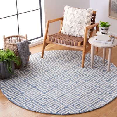 SAFAVIEH Handmade Metro Wencke Geometric Wool Rug