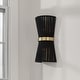 preview thumbnail 2 of 9, Cecilia 2-Light Sconce - 8.75"W x 16"H x 5"E
