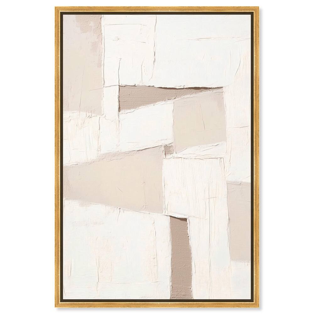 Plastered Planes I Canvas by Art Remedy