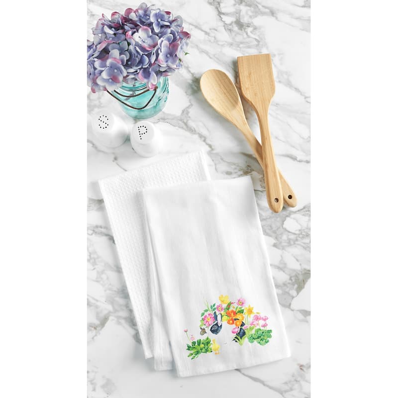 Bunny & Ducks Printed Kitchen Towel