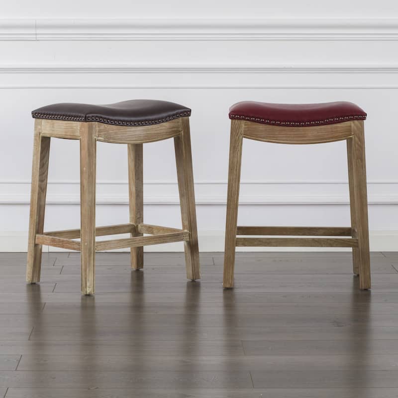 NPD Furniture Elmo Bonded Leather Counter Stool
