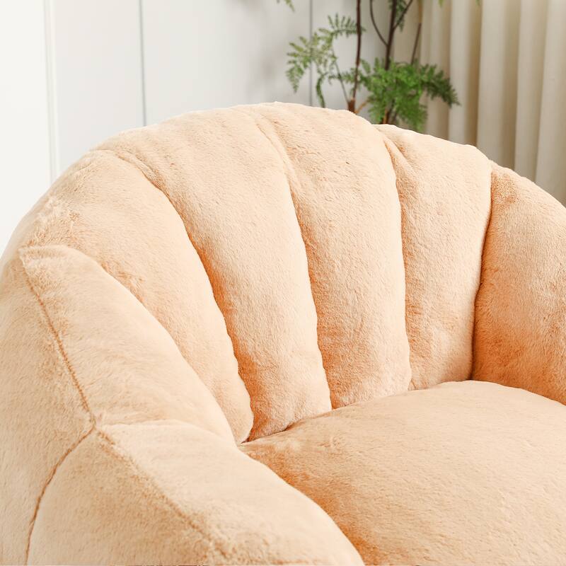 Bean Bag Chair, Bean Bag Sofa Chair with Armrests Stuffed High-Density Foam, Lazy Sofa Comfy Chairs BeanBag Chair