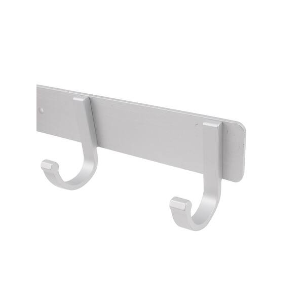 Shop Aluminum 7 Hooks Clothes Shower Towel Coat Wall Hook Hanger