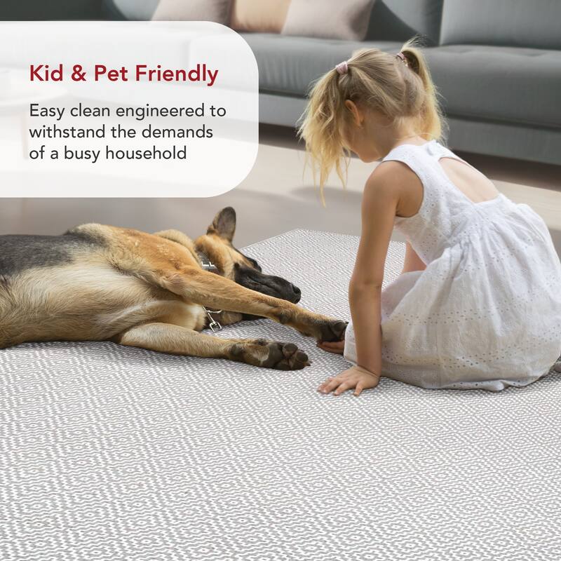 Nuloom Lorretta Geometric Cotton Area Rug