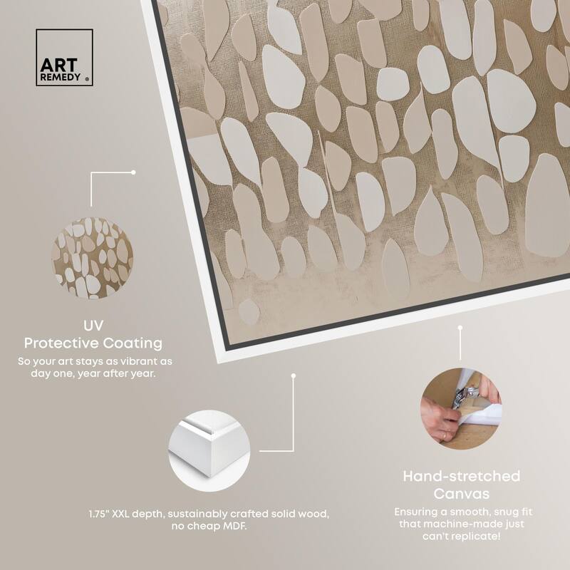Glimmering Cascade Canvas by Art Remedy