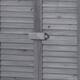 Garden Shed 3-tier Patio Storage Cabinet