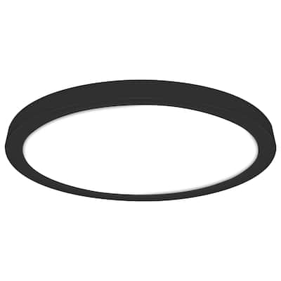 Luxrite Slim 7 Inch LED Flush Mount Ceiling Light, 15W 1000LM, 5CCT 2700K 3000K 3500K 4000K 5000K, Dimmable LED...
