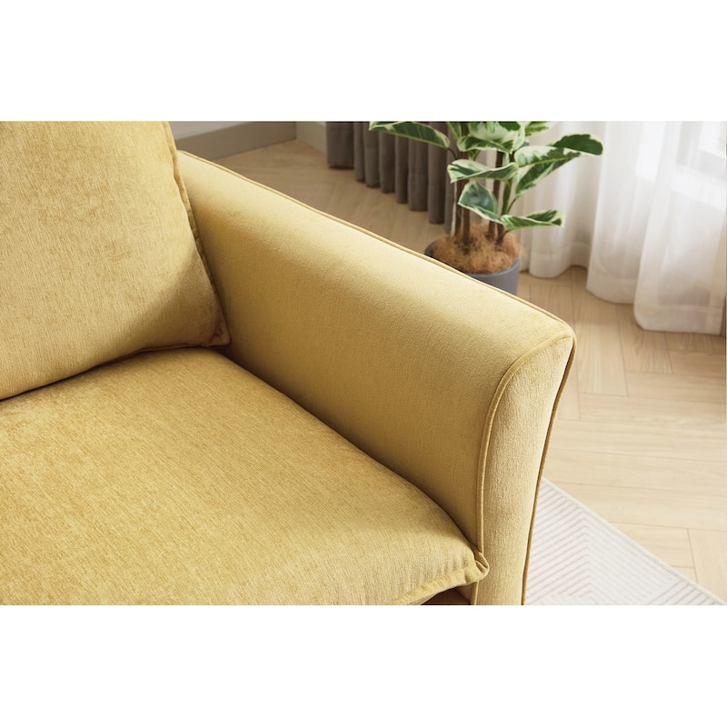 Oversized Armchair, Comfy Chair and a Half Single Sofa with Pillow for Living Room Bedroom