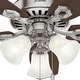 preview thumbnail 9 of 18, Hunter 42" Builder Ceiling Fan with LED Light Kit and Pull Chain