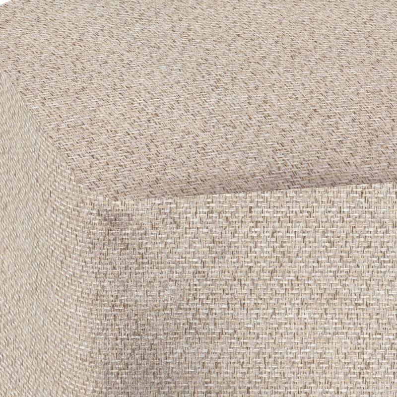 Allan Andrews 20" Universal Square Cube Ottoman with Cover, Panama Collection