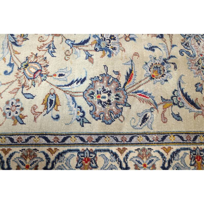 ECARPETGALLERY Hand-knotted Antalya Vintage Sage Wool Rug - 9'11 x 13'1