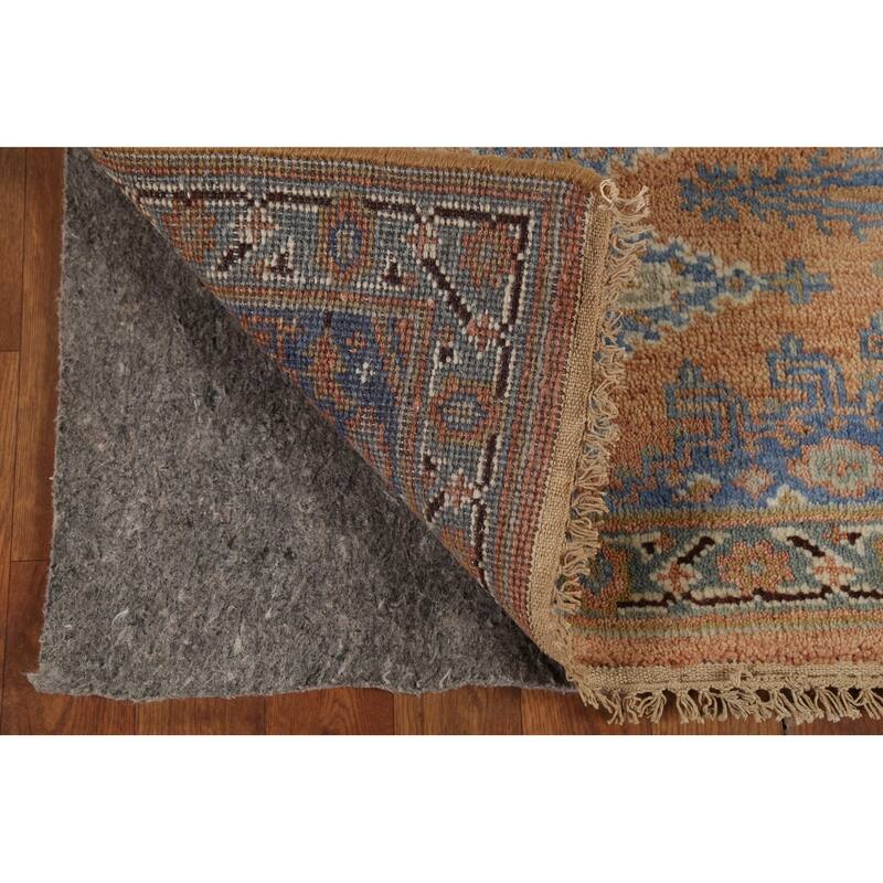Geometric Viss Oriental Runner Rug Hand-Knotted Wool Carpet - 2'5"x 8'2"