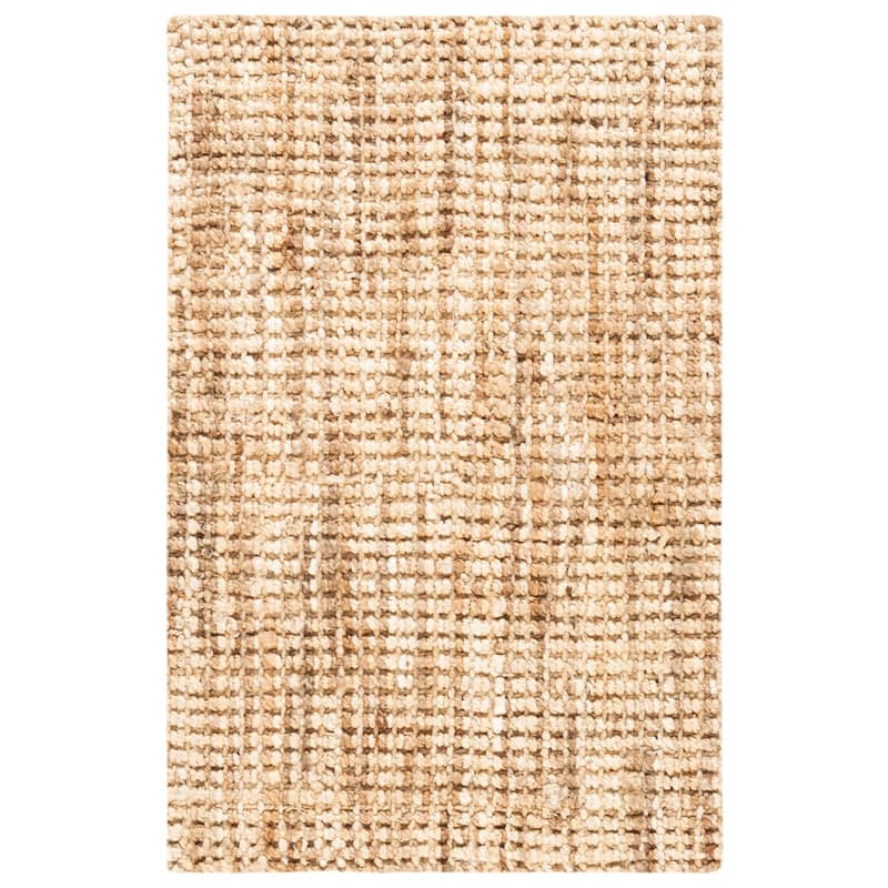 SAFAVIEH Handmade Natural Fiber Jocelynn Jute Rug - 2' x 3' - Natural/Cream